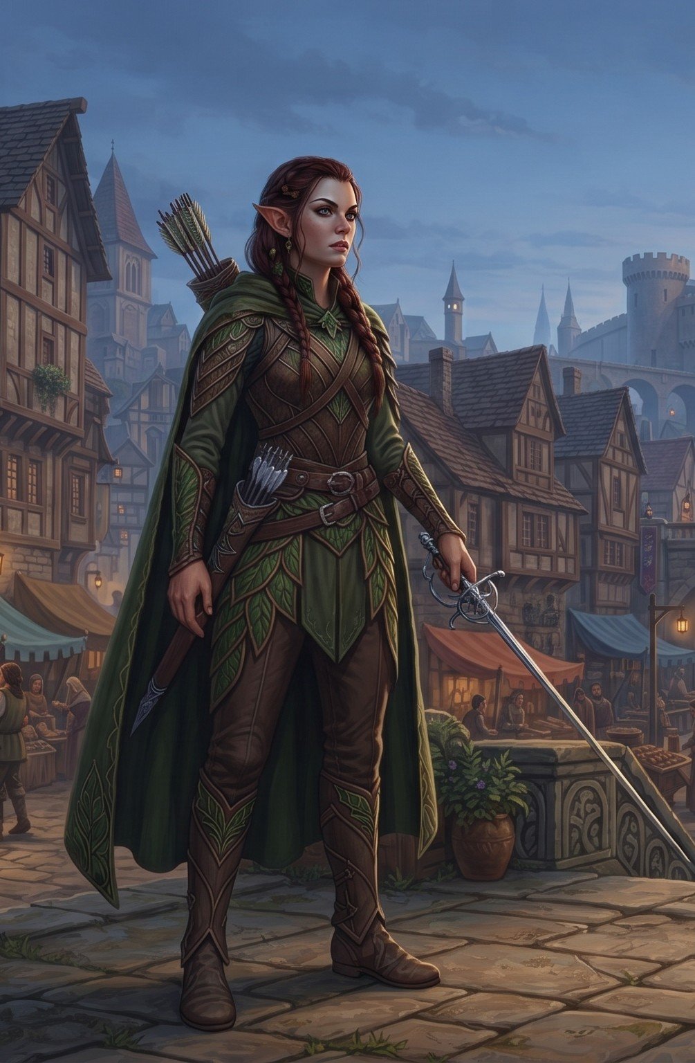 Demi-Elfe - Peuple de Solaria JDR